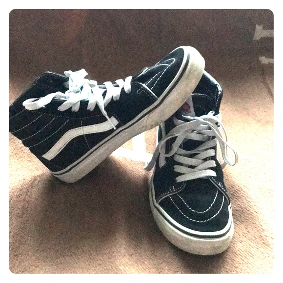 size 3 high top vans